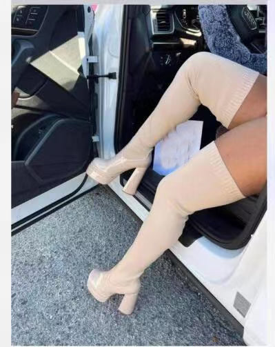 Thigh high boots