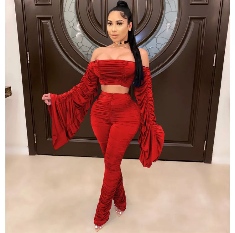 Two piece pants set