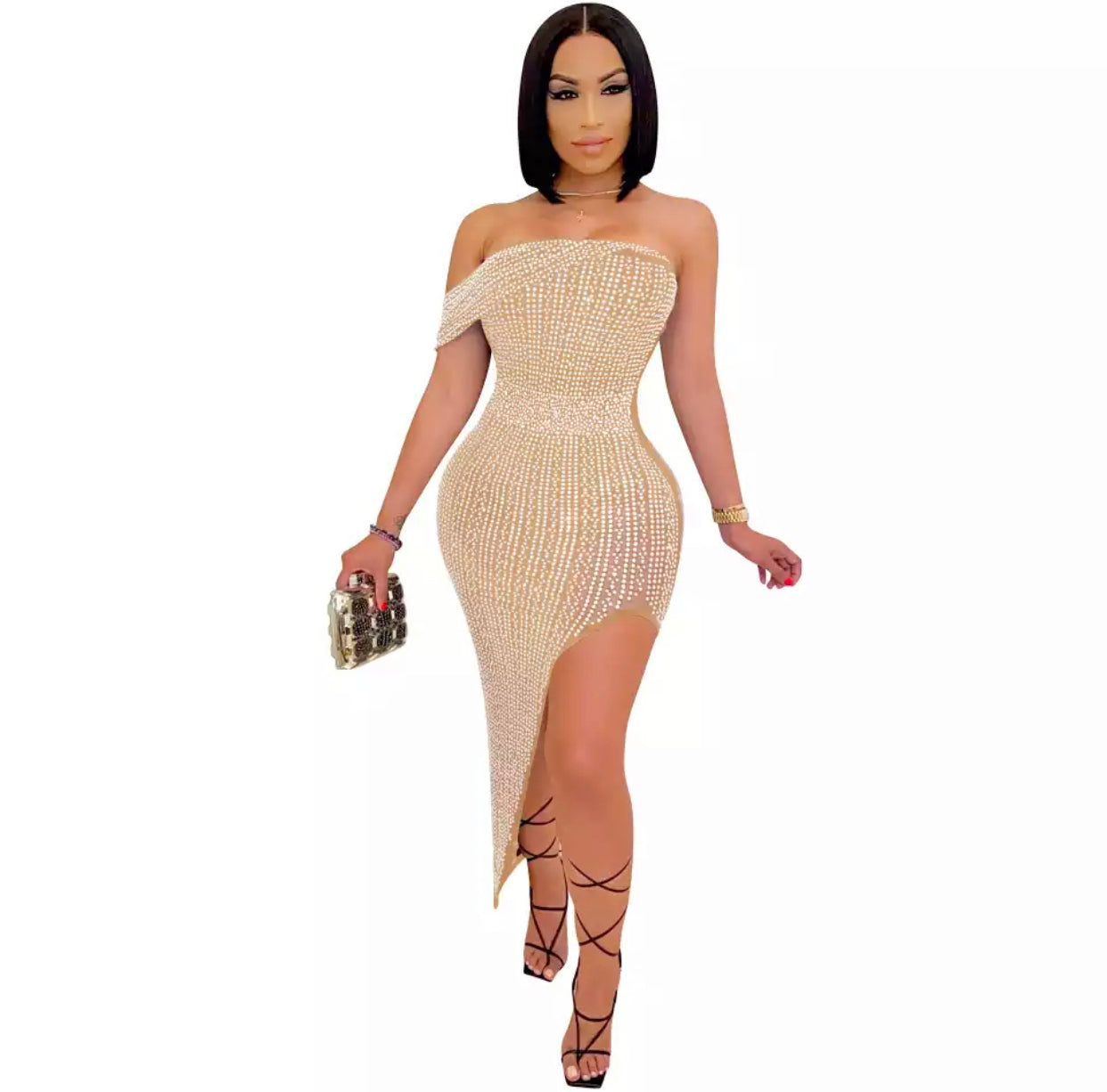 Sequin Sleeveless dress